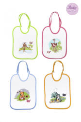 BabyBruin BB 3+1 db Frottír előke PEVA hátfallal