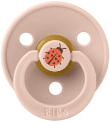 BIBS játszócumi - Studio Katica Colour natúr kaucsuk 0-6 hó púderrózsaszín 1db tasakban - vital24