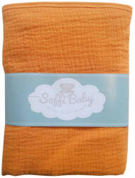  Soffi Baby takaró muszlin dupla mustár 70x90cm