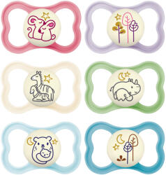 MAM játszócumi Air Night szilikon 6hó - vital24