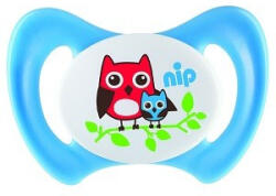 Nip 31802 NIP Miss Denti speciális szilikon cumi fogcsoportokkal rendelkező babáknak 1db-os