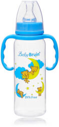 Baby Bruin BB 240 ml PP fogantyús cumisüveg kék