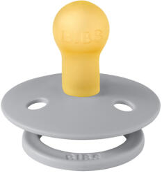 BIBS játszócumi - Colour natúr kaucsuk 0-6 hó delfin 1 db tasakban - vital24