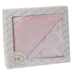  Gamberritos takaró pamut 80x80cm hold rózsaszín 10799 - vital24