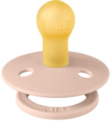 BIBS játszócumi - Colour natúr kaucsuk 0-6 hó púderrózsaszín 1 db tasakban - vital24