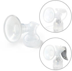 BabyOno mellszívó alkatrész - mellszívó test és tölcsér 1483/1484 KIT II