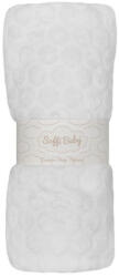 Soffi Baby takaró plüss dupla fehér 75x100cm