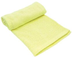 Kikkaboo takaró kötött aprómintás 70x100cm sárga - vital24
