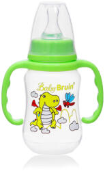 Baby Bruin 125 ml PP c. üveg fogóval karcsúsított zöld