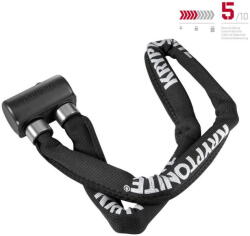 Kryptonite Hajtható kerékpárzár fekete|szürke - decathlon - 35 390 Ft