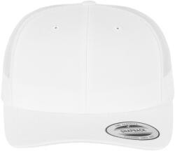 FLEXFIT Unisex felnőtt Retro Trucker sapka fehér