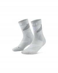 CEP Női kompressziós zoknik CEP Compression Core Merino 3.0 Mid Cut fehér|szürke