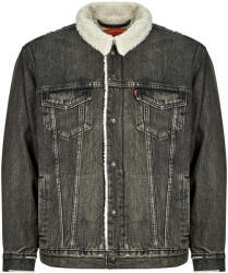 Levi's Jachete Denim Bărbați RELAXED FIT SHERPA TRKR Levis Negru EU M