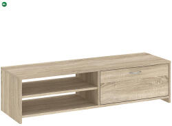 INTERMEBLE TV Állvány Tölgy Színben CATCHY 120 cm