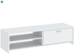 INTERMEBLE TV Állvány Fehér Színben CATCHY 120 cm