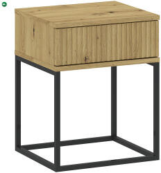 INTERMEBLE Éjjeliszekrény Tölgy Színben CADRO NR1 40 cm PUSH