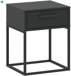 INTERMEBLE Éjjeliszekrény Sötétszürke Színben CADRO NR3 40 cm
