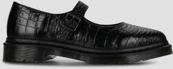 Dr. Martens Balerin și Balerini cu curea Femei Elphie MJ Mary Jane Shoe Black New Vibrance Croco Dr. Martens Negru 36
