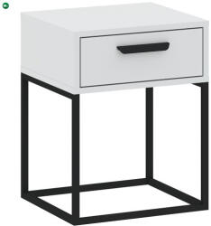 INTERMEBLE Éjjeliszekrény Fehér Színben CADRO NR3 40 cm