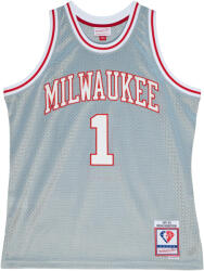 Mitchell & Ness Milwaukee Bucks NBA mez Oscar Robertson 75th NBA fehér|szürke