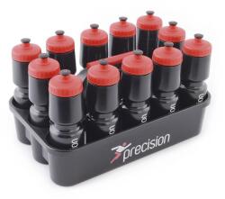 PRECISION Tartóval ellátott kulacs Precision (x12) fekete|vörös