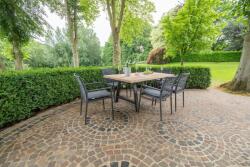 Acamp Fém kerti bútor étkező asztallal Bergen 4 db székkel kérem (57472-56441-4)