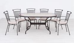 Ivena E-KERT. HU fém kerti bútor (7413-IVNY)