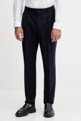 HUGO BOSS gyapjú nadrág - sötétkék 52