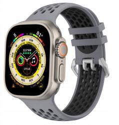 Cubenest Sport Apple Watch szíj szürke-fekete (B01R2L01)