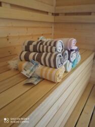  Hammam szaunaruházat törölköző 170 x 90 cm uszodába, szaunába, wellnessbe, strandra