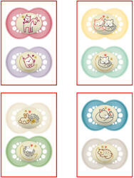 MAM játszócumi Original Night szilikon 6hó dupla - vitalcafe