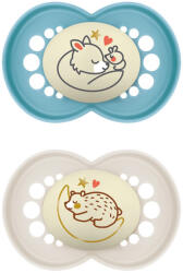 MAM játszócumi Original Night szilikon 16hó dupla fiú - vitalcafe