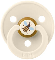 BIBS játszócumi - Studio Méhecske Colour natúr kaucsuk 6-18 hó krémfehér 1db tasakban - vitalcafe