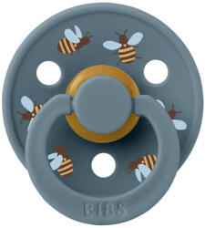 BIBS játszócumi - Studio Méhecskék Colour natúr kaucsuk 18-36 hó páva 1db tasakban - vitalcafe
