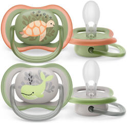 Philips játszócumi Ultra Air tengeri állatos 6-18hó fiús 2db - vitalcafe