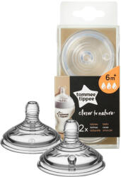  Tommee Tippee cumisüveg cumi CTN 2 db gyors folyású - vitalcafe