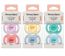 Tommee Tippee játszócumi Ultra Light 2 db 0-6 hó - vitalcafe