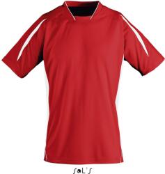 SOL'S Férfi fürdőnadrág Sol's Maracana 2 Ssl fehér|vörös