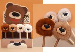  Zseléstoll Medve kupakos, 0, 5mm, pom-pomos, vegyes szinben, 1db