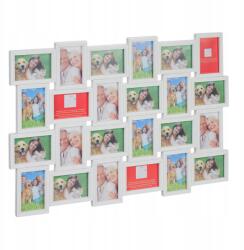 Relaxdays Képkeret több képhez Relaxdays 61, 5 x 91 cm fehér (10027631_49)