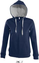 SOL'S Női kapucnis pulóver Sol's Soul kék