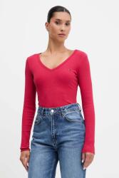 Tommy Hilfiger hosszú ujjú fekete, DW0DW17990 - rózsaszín L