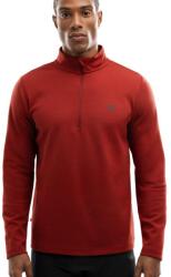 SIROKO Men Fitness Férfi félcipzáras tréning pulóver Torch Piros vörös