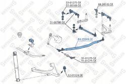 Stellox Kormányrúd Hossz. L=1243 D=35 ZAKR. -3 Kúp Omn Mb 100 D 2.3D 3.0D