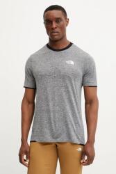 The North Face sportos póló Valday Tech - szürke S