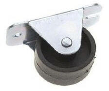 4 x Bútorgörgő egyenes 22mm műanyag, bútorgörgő, (AP/22-4)