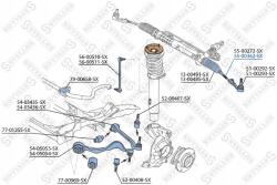 Stellox Kormányrúd Bmw E87 E90 E91 1.6-2.0 1.8D 2.0D 04