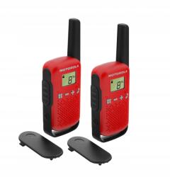 Motorola Pmr Tlkr T42 rövidhullámú adóvevő, piros (MOTOROLAT42RED)