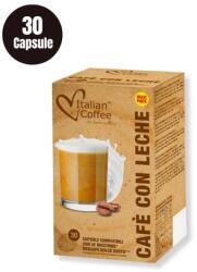 Italian Coffee 30 Capsule Italian Coffee CaffeLatte - Compatibile Dolce Gusto