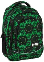 DERFORM BackUp ergonomikus iskolatáska hátizsák - Hexagon Data (PLB7X45)